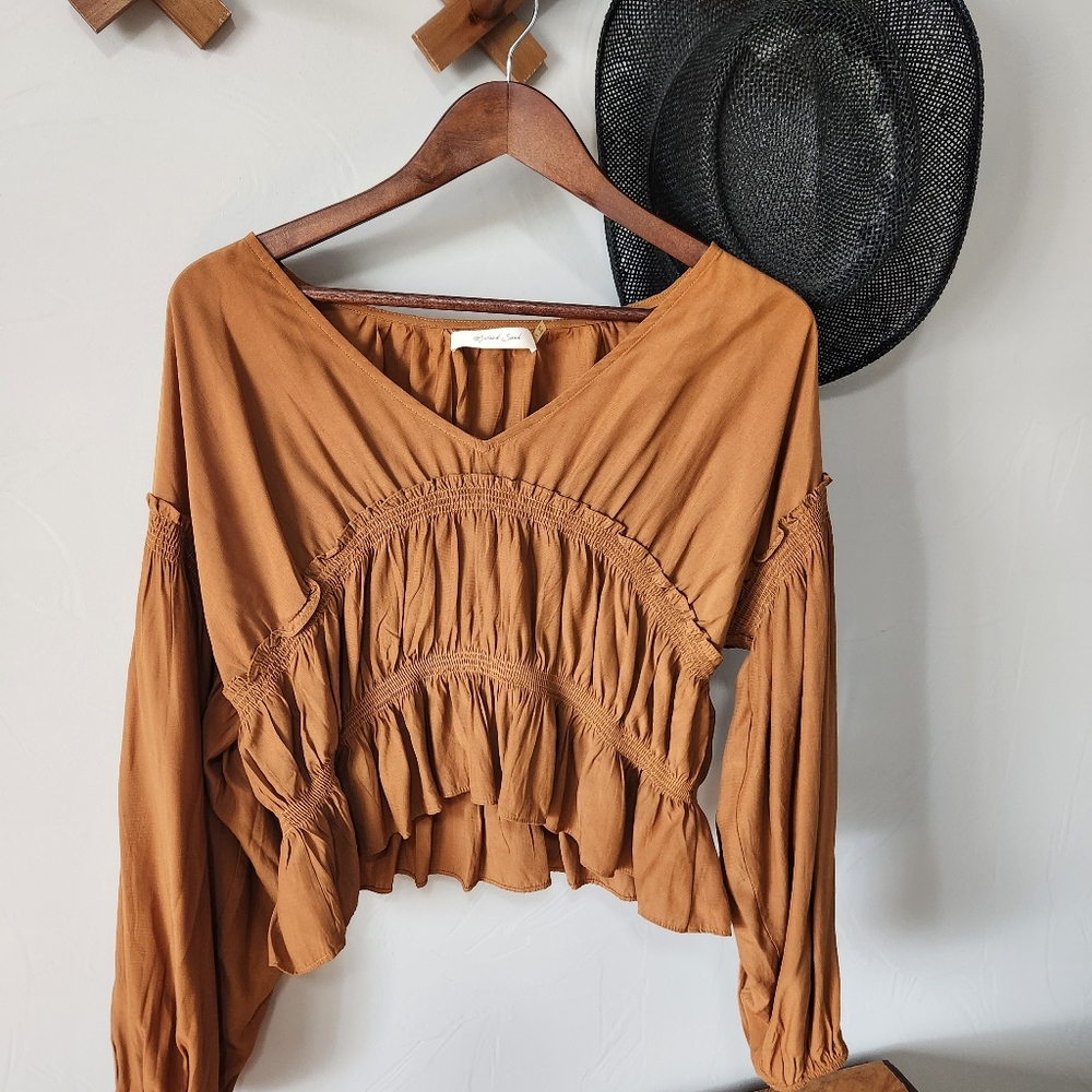 Mustard Seed Women's Rust Top